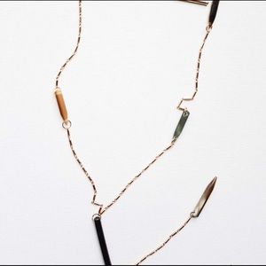 NITB Noonday Horn Lariat Necklace